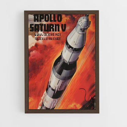 ap-saturn v-2 cadre Bois foncé