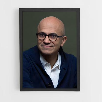 ap-satya nadella-1 cadre Noir