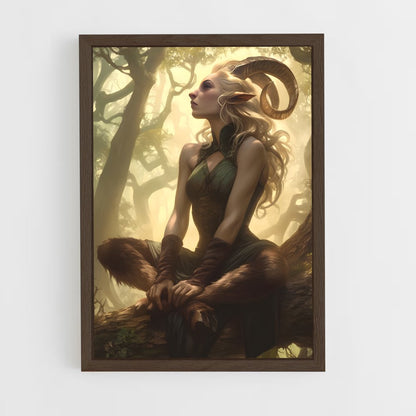 ap-satyr-4 cadre Bois foncé