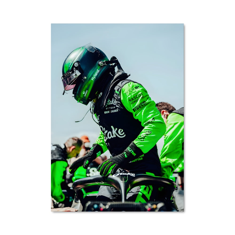 Poster Vitesse Verte