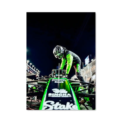 Poster L'Ingénieur de Course