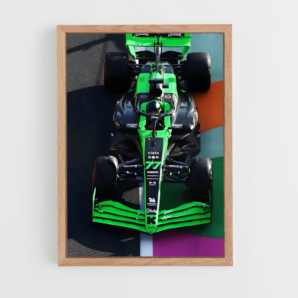 ap-sauber f1 team-8 cadre Bois clair
