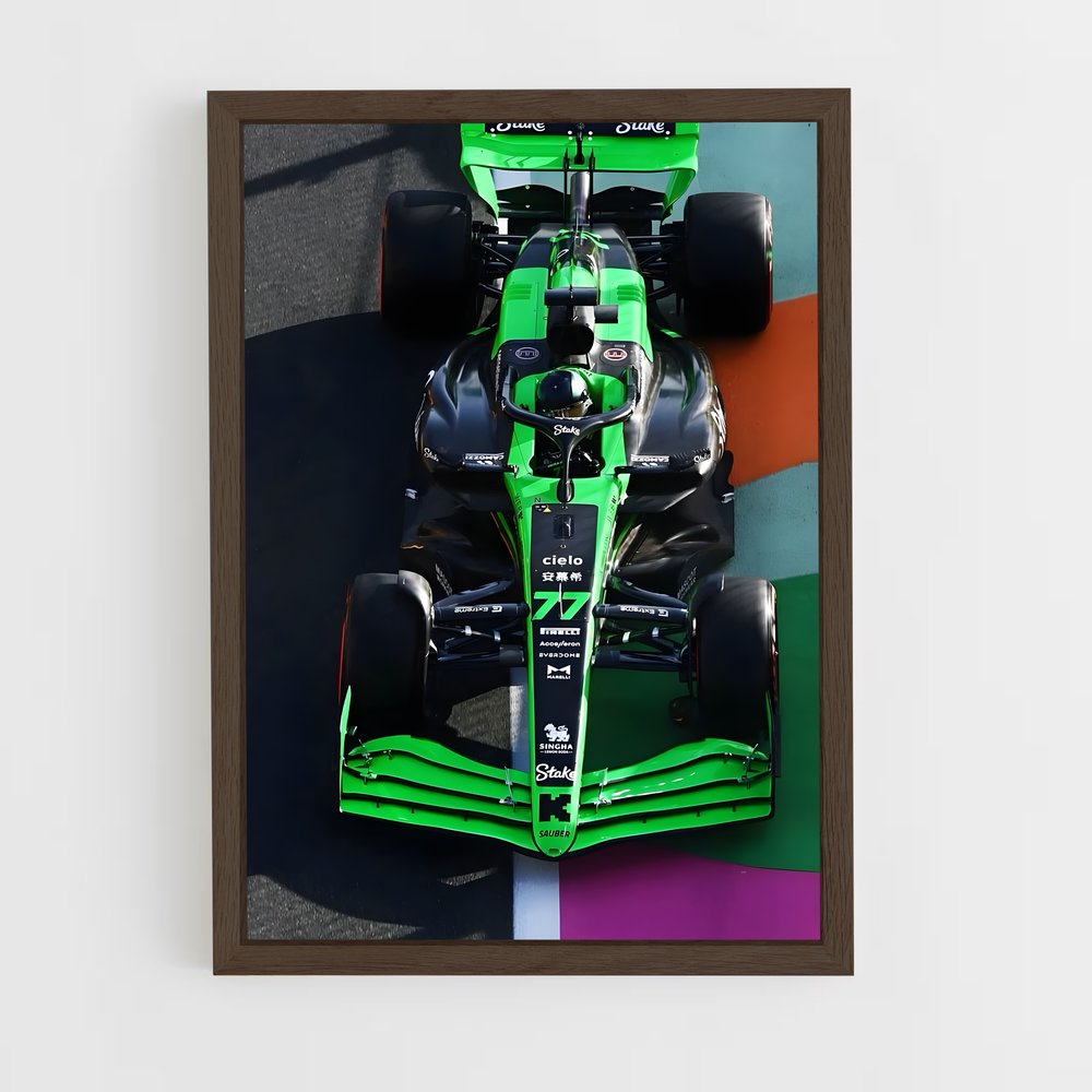 ap-sauber f1 team-8 cadre Bois foncé