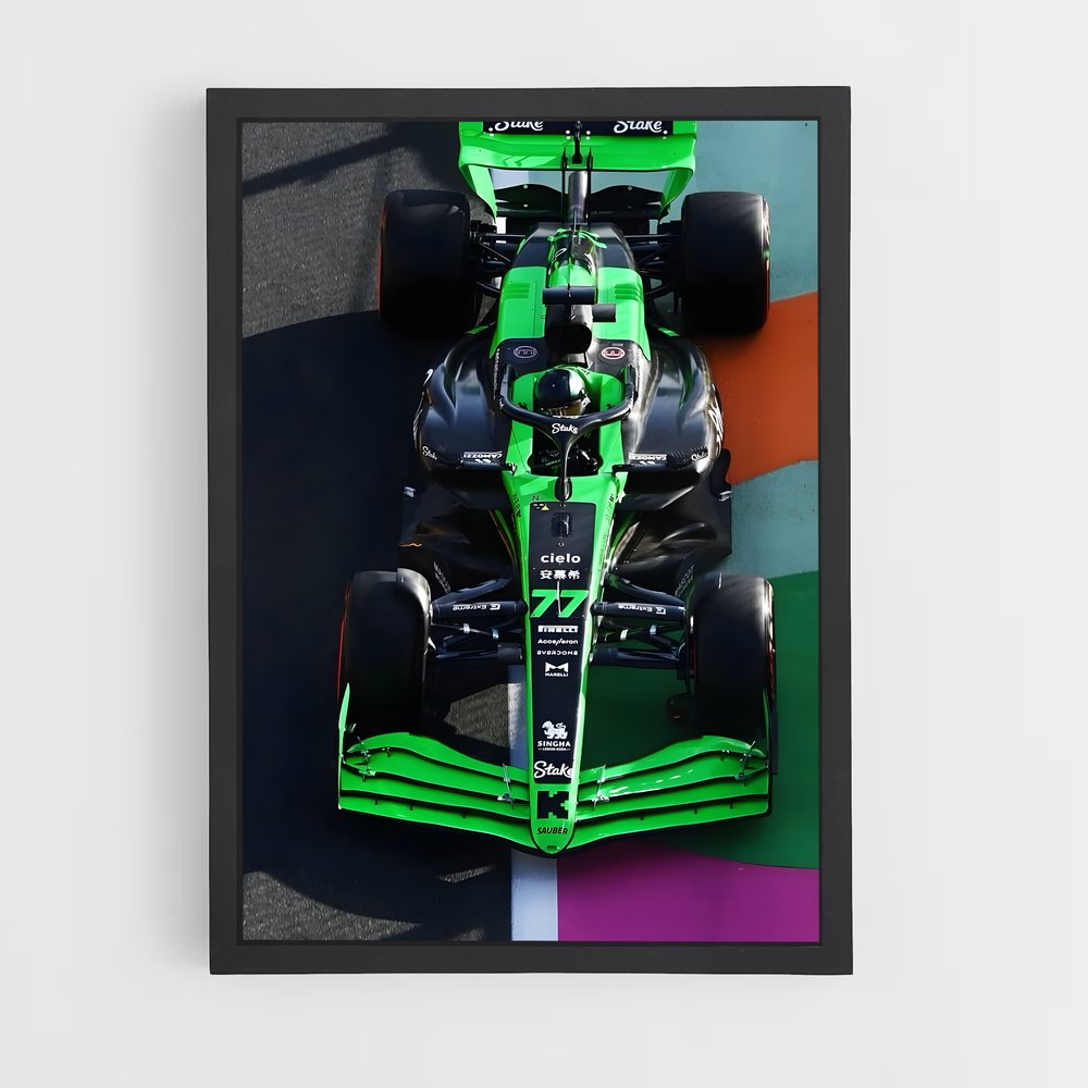 ap-sauber f1 team-8 cadre Noir