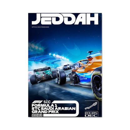 Poster F1 Saudi Challenge