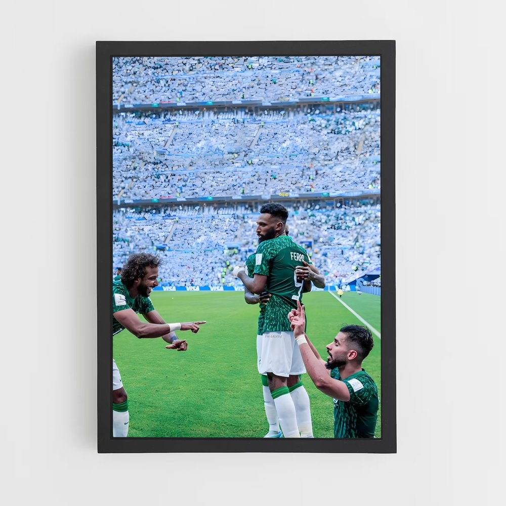 ap-saudi arabia national football team-4 cadre Noir