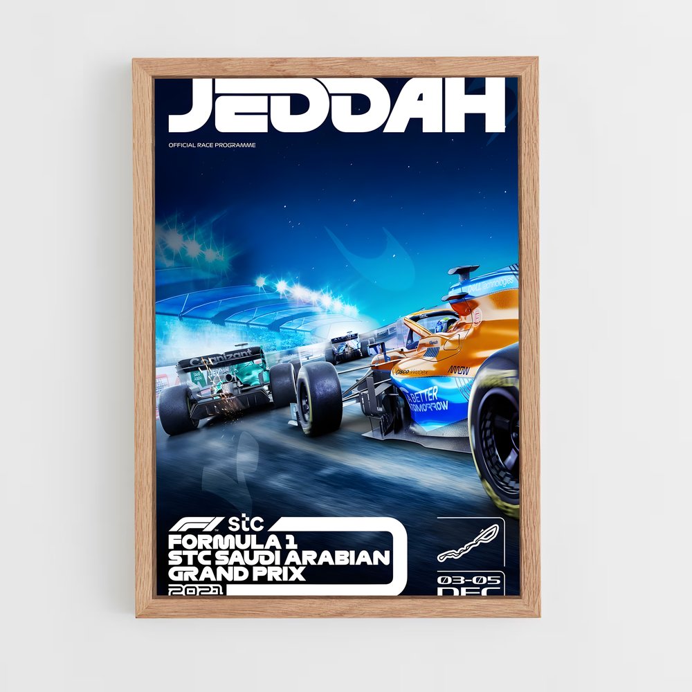ap-saudi arabian grand prix-4 cadre Bois clair
