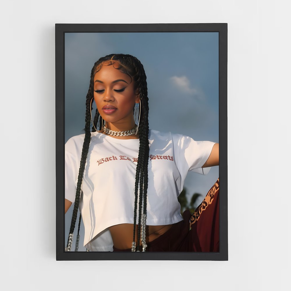 ap-saweetie-2 cadre Noir