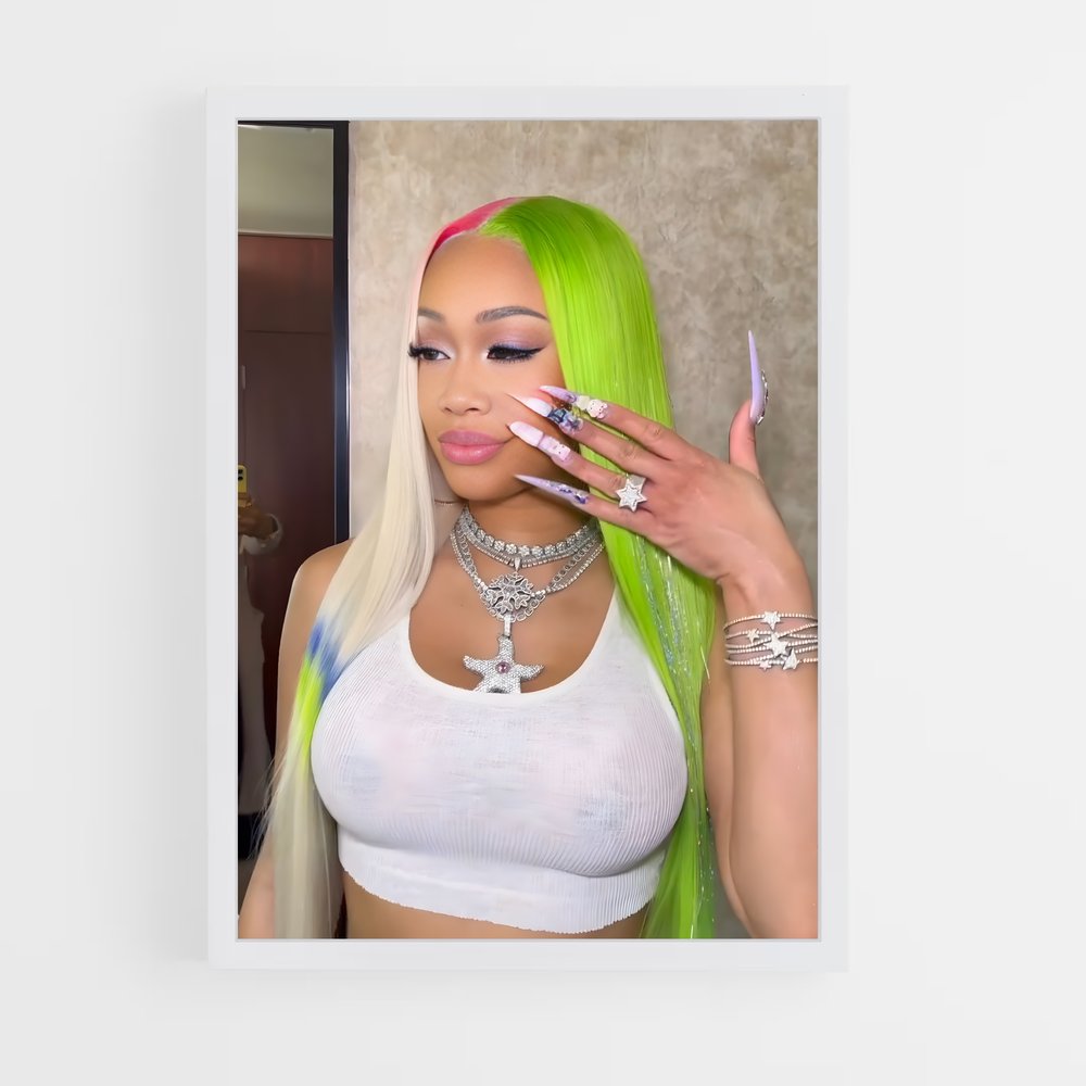 ap-saweetie-5 cadre Blanc