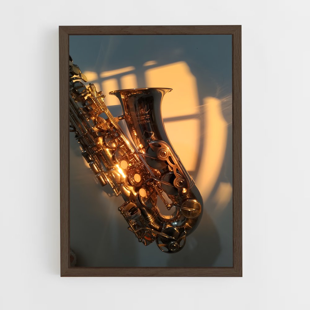 ap-saxophone-2 cadre Bois foncé