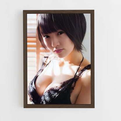 ap-sayaka yamamoto-5 cadre Bois foncé