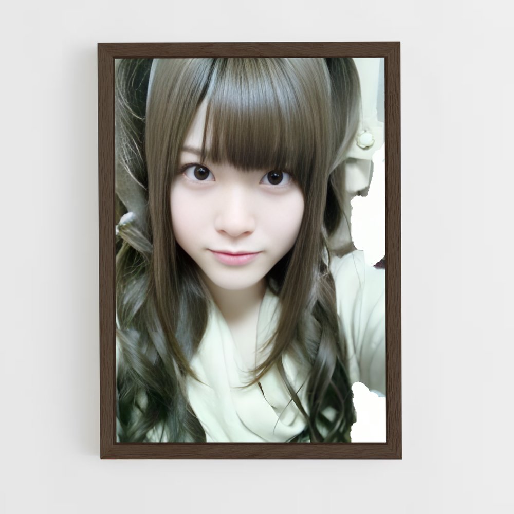 ap-sayuri matsumura-1 cadre Bois foncé