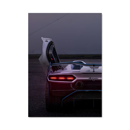 Poster Hypercar Fantasia
