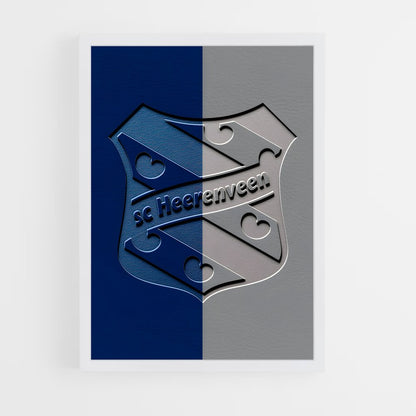 ap-sc heerenveen-3 cadre Blanc