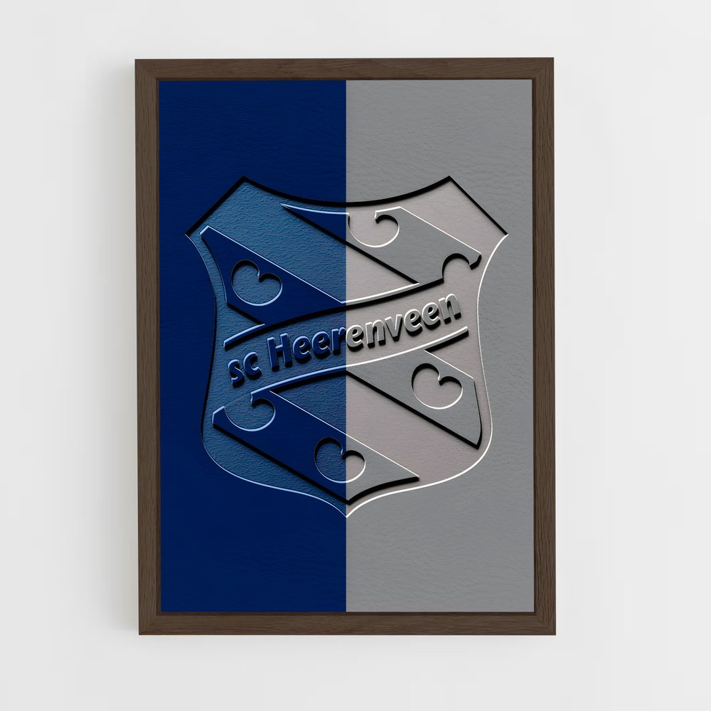 ap-sc heerenveen-3 cadre Bois foncé