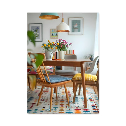 Poster Tapis Coloré