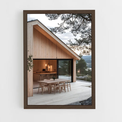 ap-scandinavian architecture-14 cadre Bois foncé