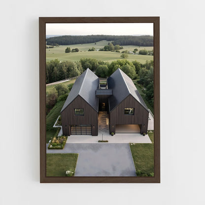 ap-scandinavian architecture-3 cadre Bois foncé