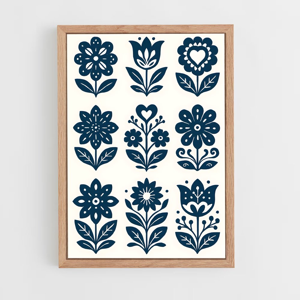 ap-scandinavian patterns-1 cadre Bois clair