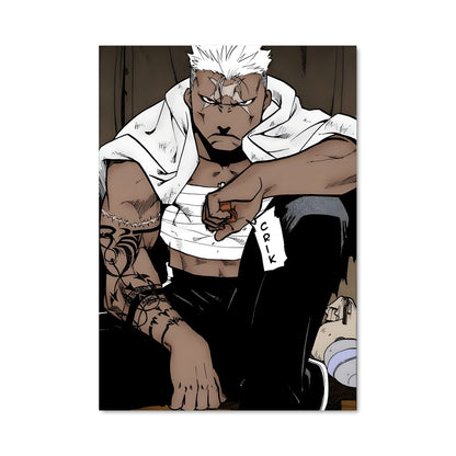Poster Scar en Blanc