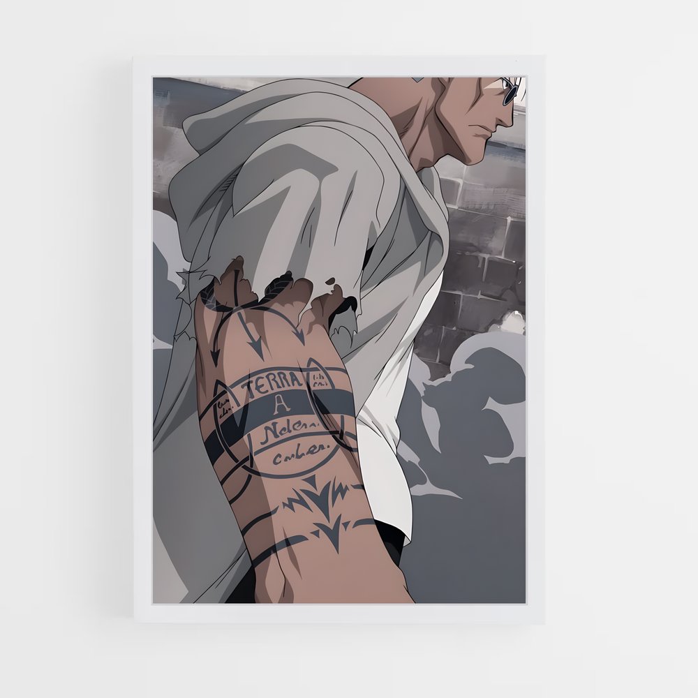 ap-scar fullmetal-3 cadre Blanc