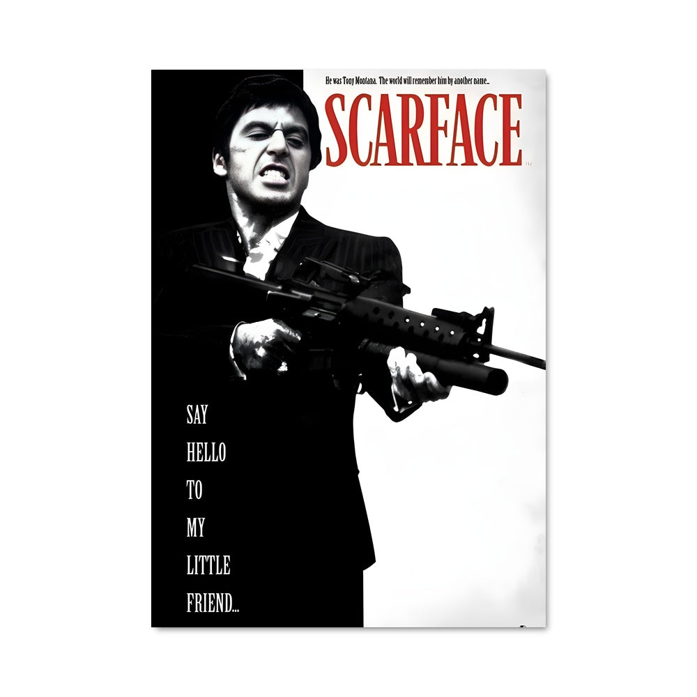 Poster Scarface: Say Hello to My Little Friend