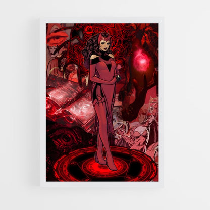 ap-scarlet witch-10 cadre Blanc