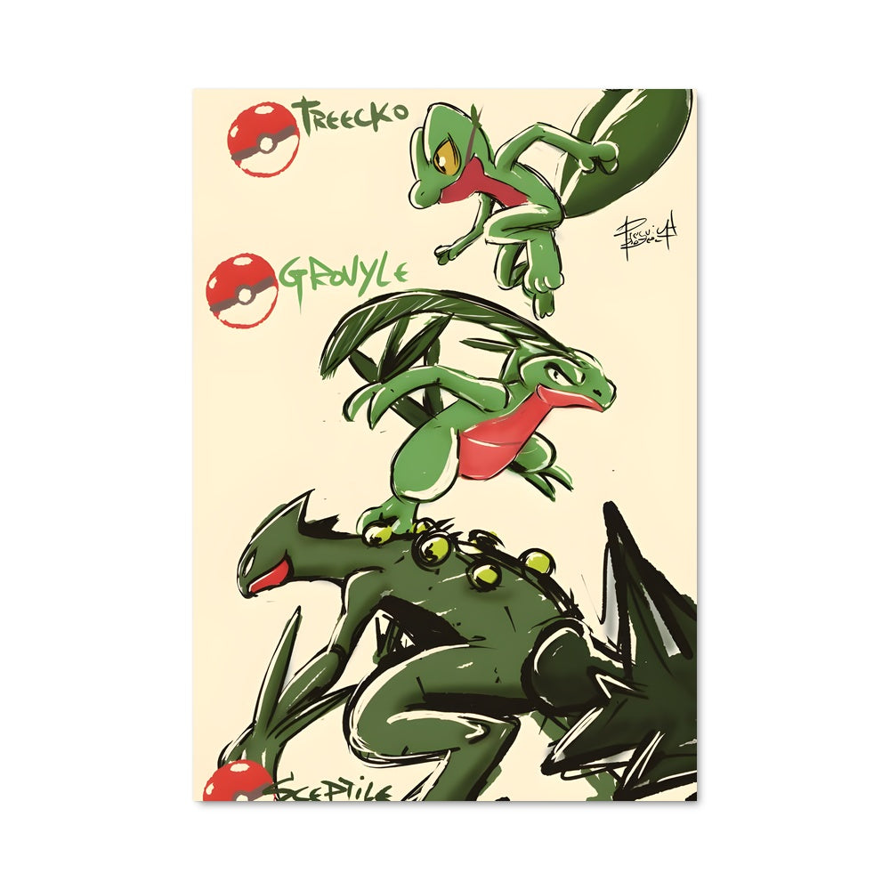 Poster L'Œil de Sceptile