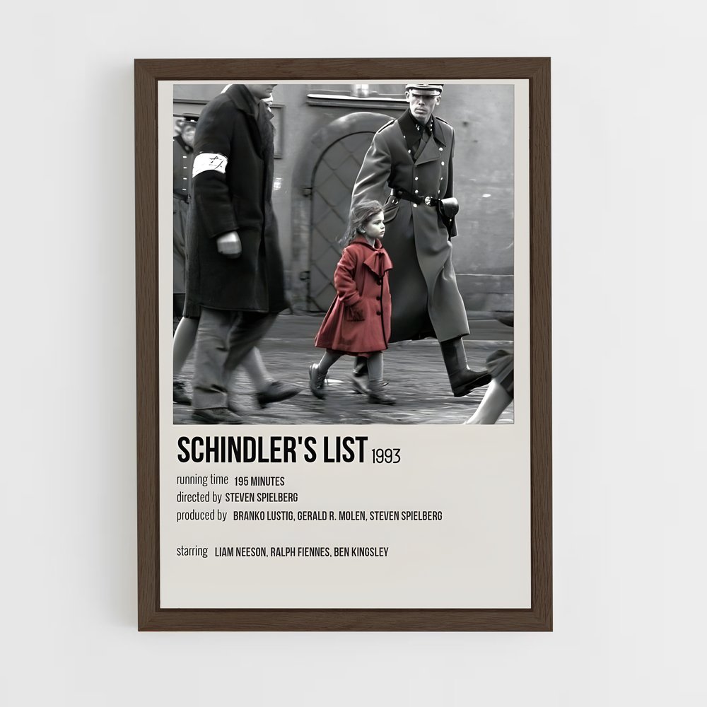 ap-schindlers list-1 cadre Bois foncé