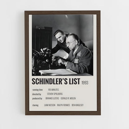 ap-schindlers list-3 cadre Bois foncé