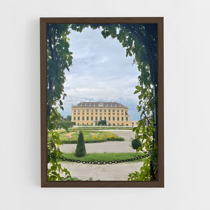 ap-schonbrunn palace-6 cadre Bois foncé