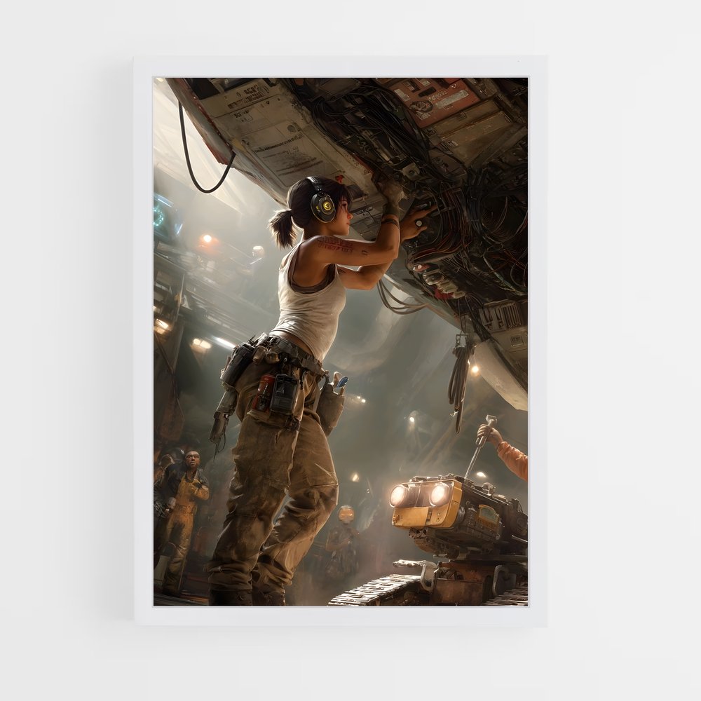 ap-sci-fi-1 cadre Blanc