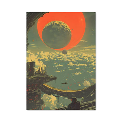 Poster Étoiles Rouges