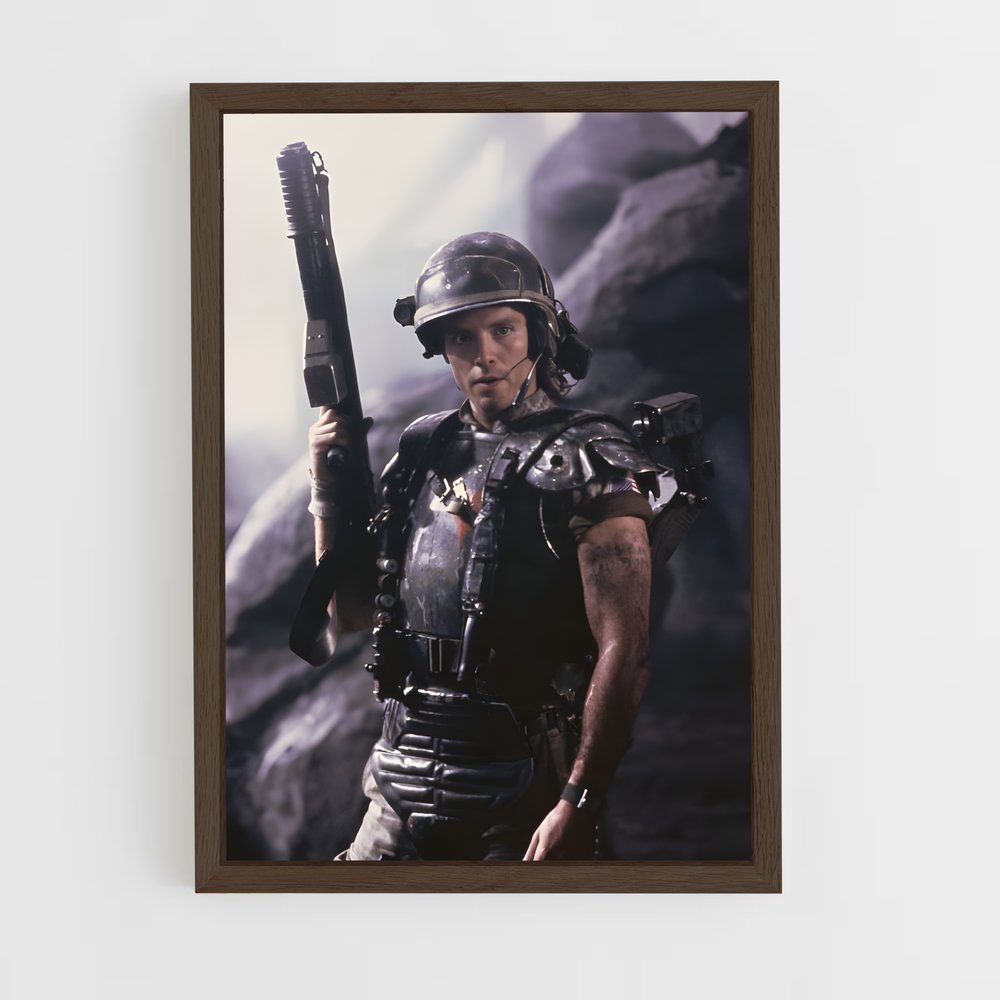 ap-science fiction movie-7 cadre Bois foncé