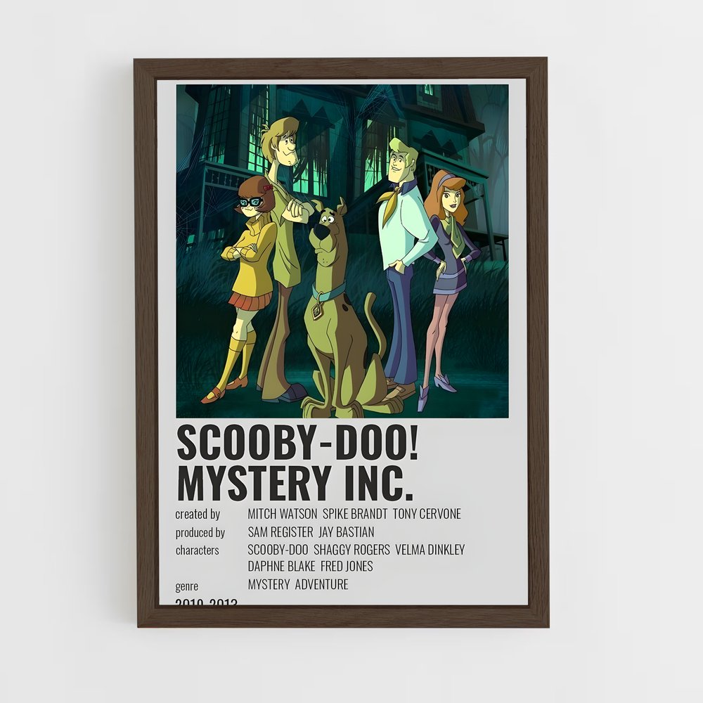 ap-scooby-doo-3 cadre Bois foncé