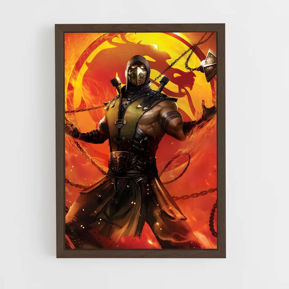ap-scorpion-11 cadre Bois foncé