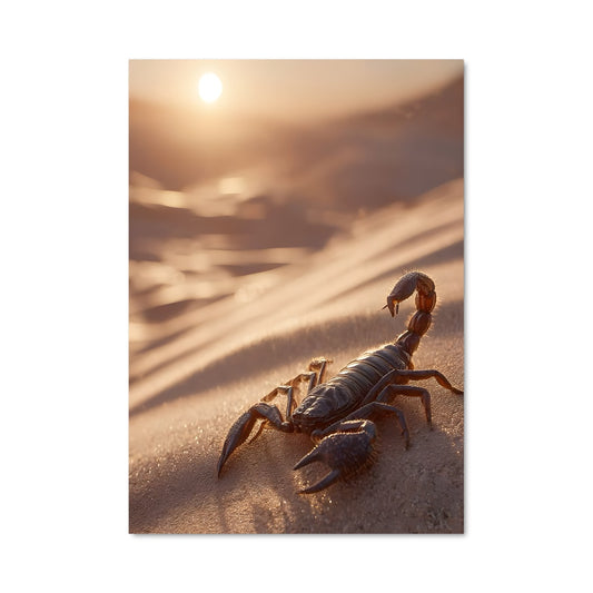 Poster Scorpion des Sables