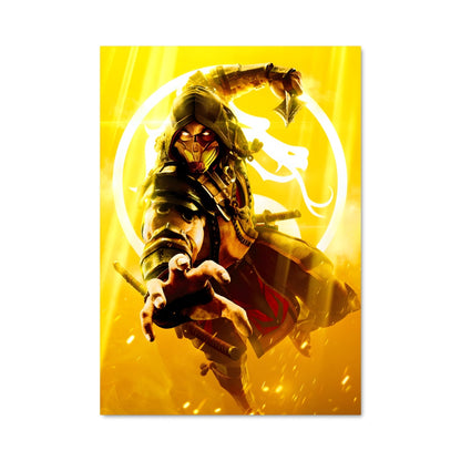 Poster Le Guerrier Jaune