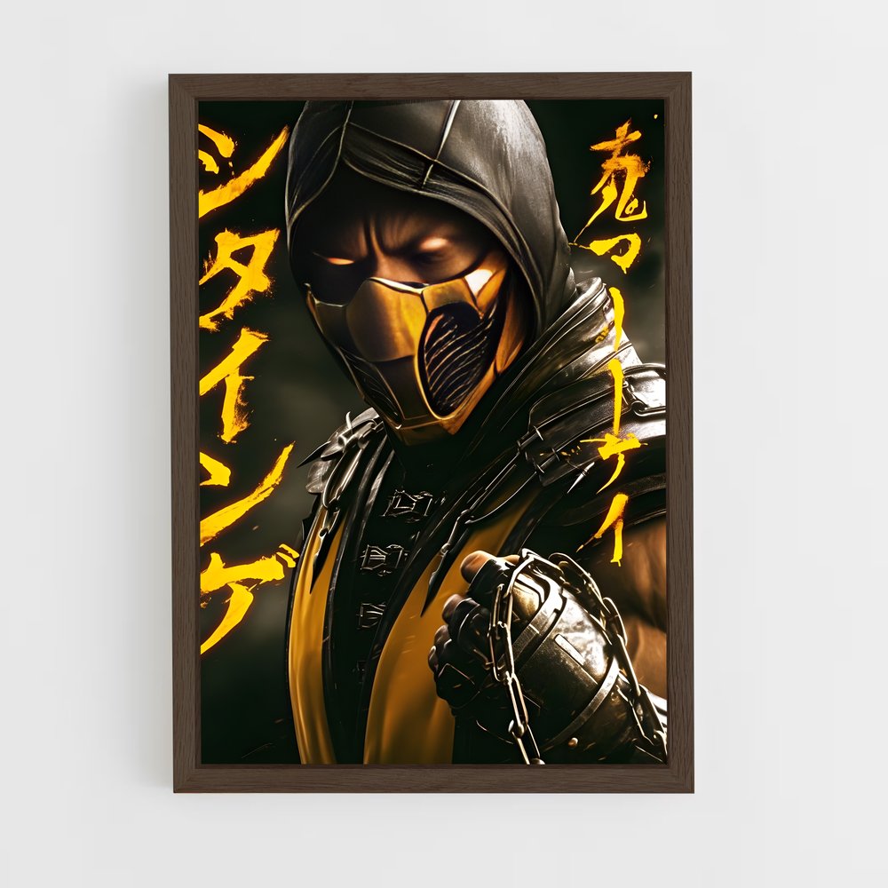 ap-scorpion-8 cadre Bois foncé