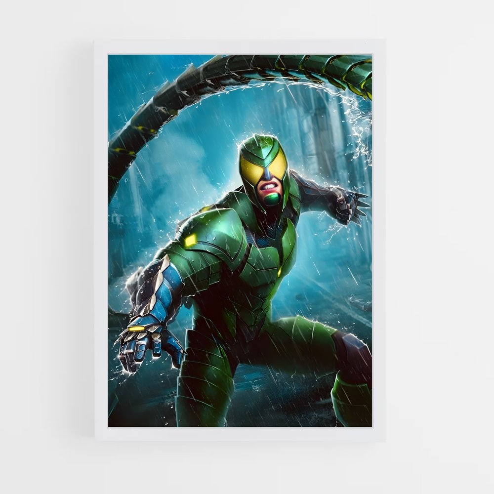 ap-scorpion spider-man-10 cadre Blanc
