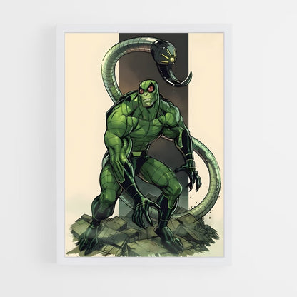 ap-scorpion spider-man-5 cadre Blanc