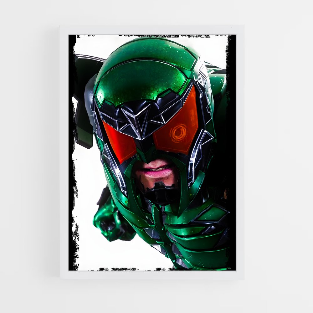ap-scorpion spider-man-7 cadre Blanc