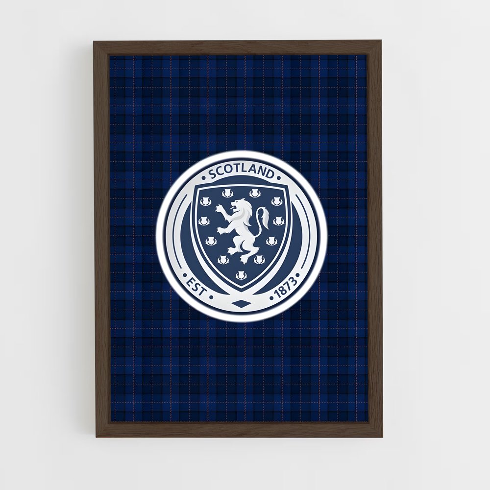 ap-scotland national football team-3 cadre Bois foncé