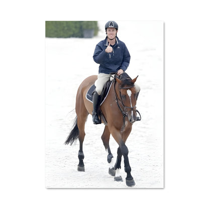 Poster Équitation Étoile