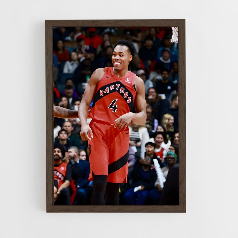 ap-scottie barnes-2 cadre Bois foncé
