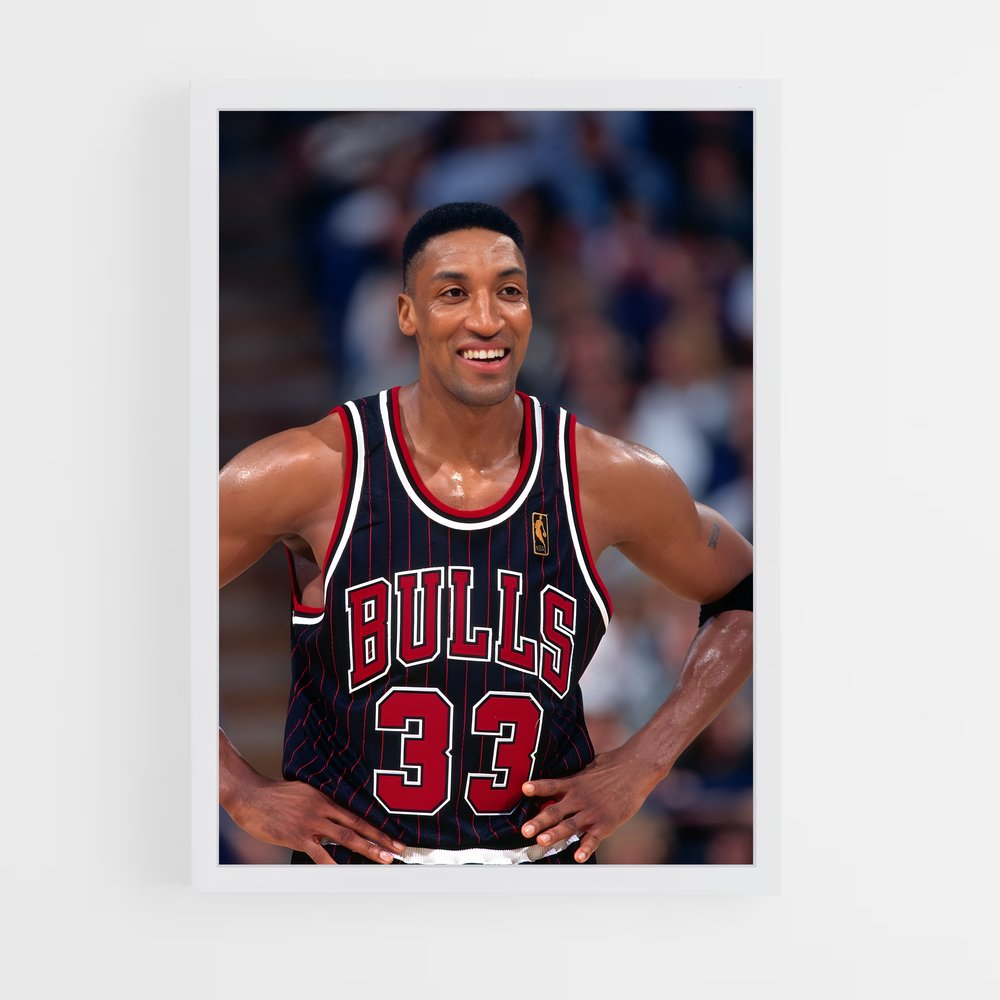 ap-scottie pippen-1 cadre Blanc