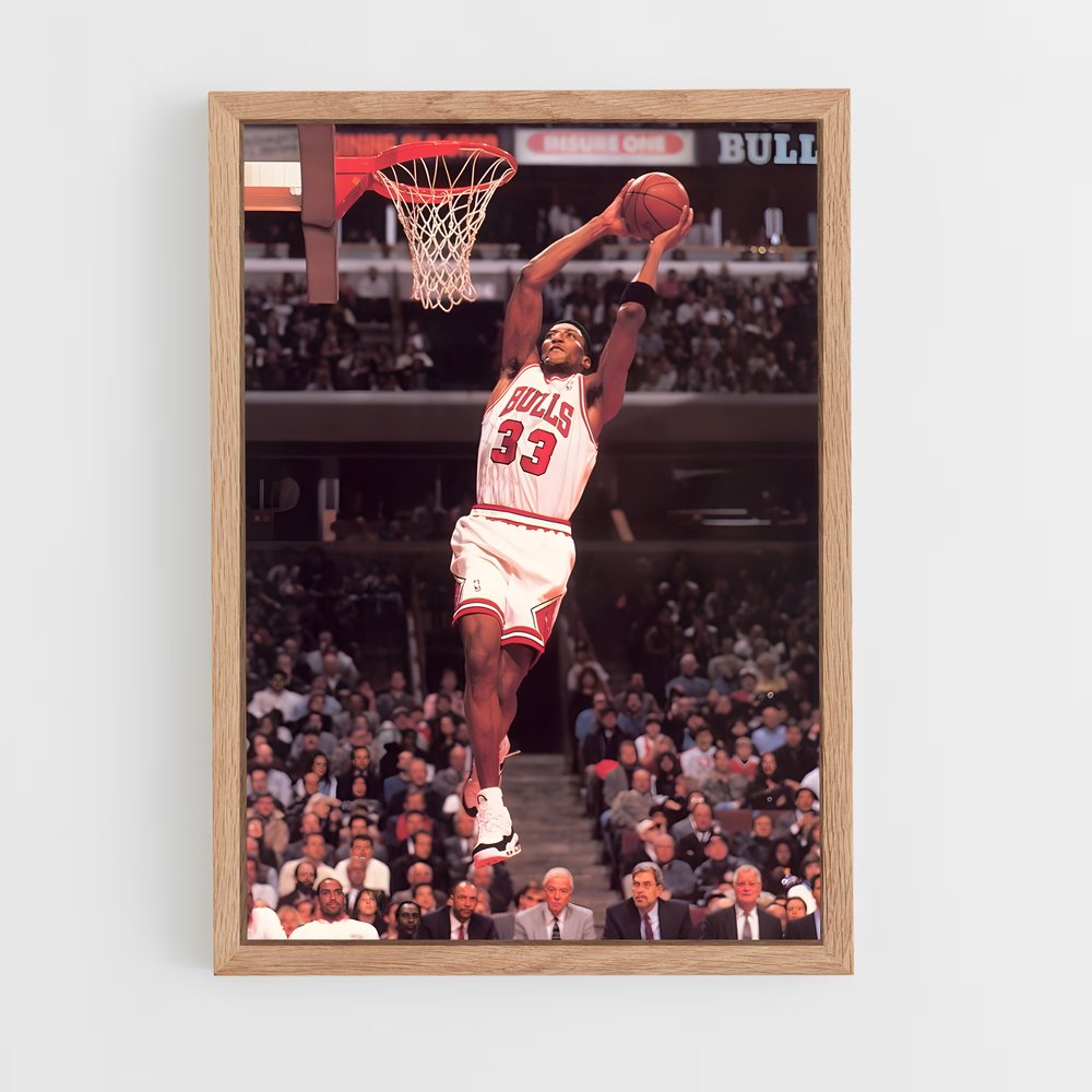ap-scottie pippen-2 cadre Bois clair