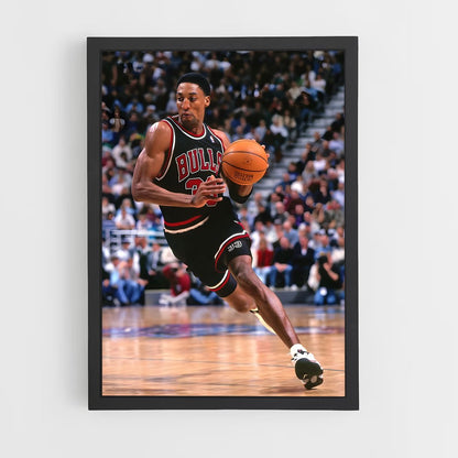 ap-scottie pippen-4 cadre Noir