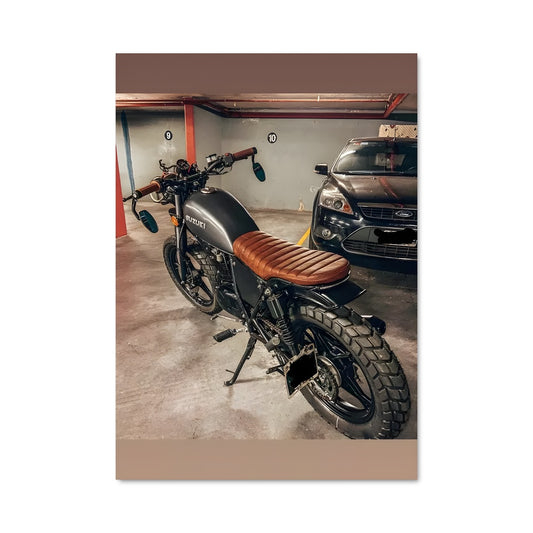 Poster Scrambler cafe racer 82132