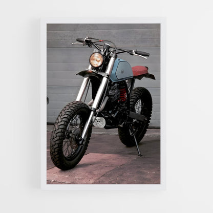 ap-scrambler cafe racer-2 cadre Blanc